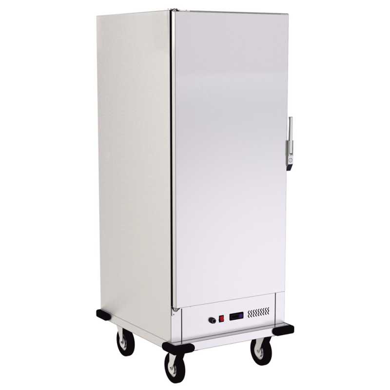 Carro calent professional 22 safates GN 2/1. Armari escalfa plats de banquets i càtering.