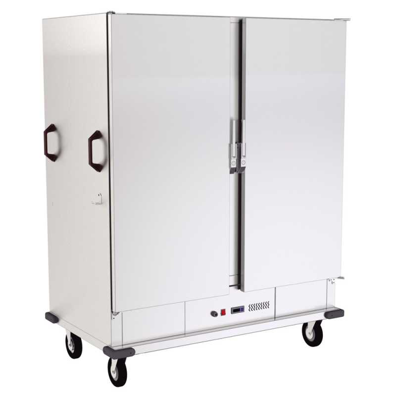 Carro calent professional 34 safates GN 2/1. Armari escalfa plats de banquets i càtering.