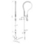 Stainless Steel Two-Water Shower Faucet with a Single Handle
