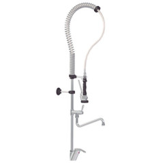 Stainless Steel Two-Water Shower Faucet with a Single Handle
