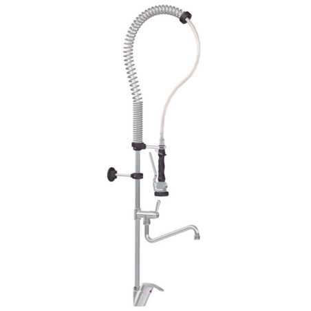 Stainless Steel Two-Water Shower Faucet with a Single Handle