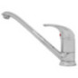 Short-Handle Stainless Steel Faucet with Low Spout