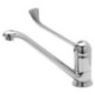 High-Handle Stainless Steel Faucet with High Spout