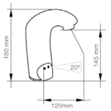 Battery-Operated Electronic Stainless Steel Faucet