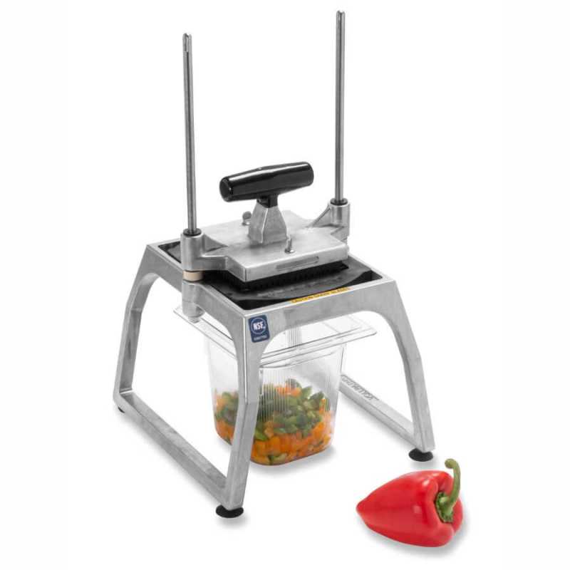 Coupe-légumes professionnel pour dés de 6,4 mm