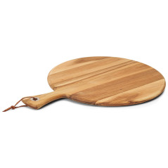 Set of 4 Wooden Food Presentation Boards - Acacia Wood Tray Set