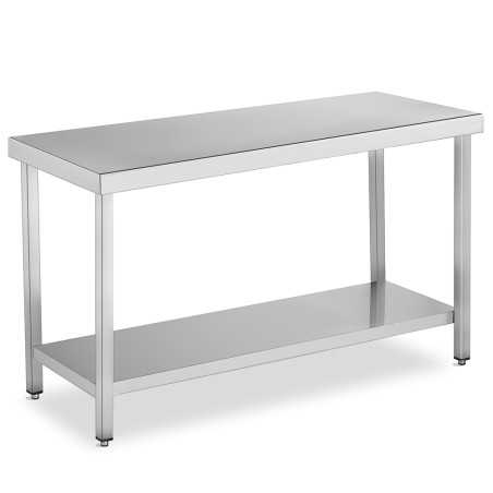 Central Work Tables with Shelf Depth 800