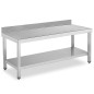 Low Wall-Mounted Work Tables with Shelf Depth 600 Low Wall-Mounted Work Tables with Shelf Depth 600