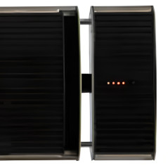 Panneaux radiants pour mur avec télécommande