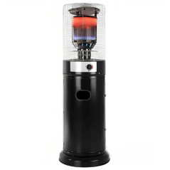 Poêle à gaz à couronne basse pour extérieur et terrasse