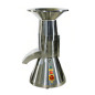 Industrial stainless steel bread crusher