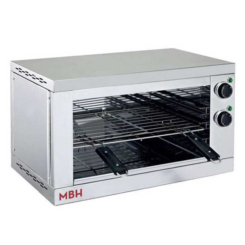 Professional electric salamander with timer Professional electric salamander with timer