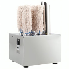 Abrillantador de copas industrial de microfibras 240-360 piezas por hora