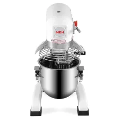 10 L Professional Planetary Mixer, 3 Speeds and Safety Guard
