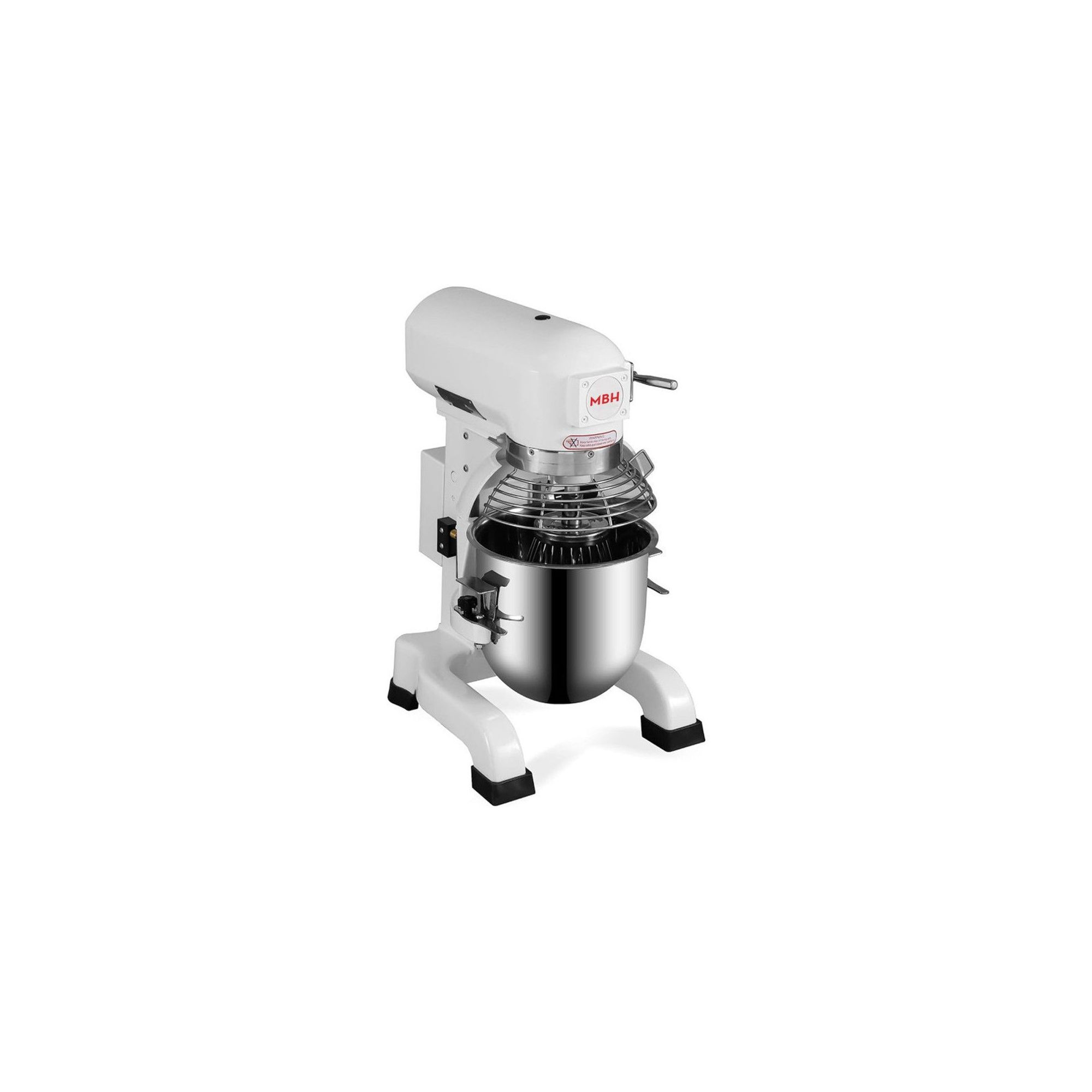 Amasadora batedora planetària professional MBH de 10 litres amb 3 velocitats i reixeta protectora