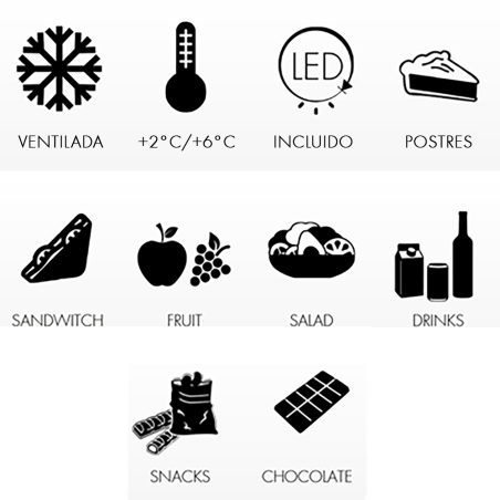 Vitrine réfrigérée BOUGIE