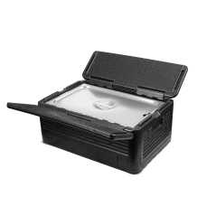 Caja isotérmica porta alimentos.