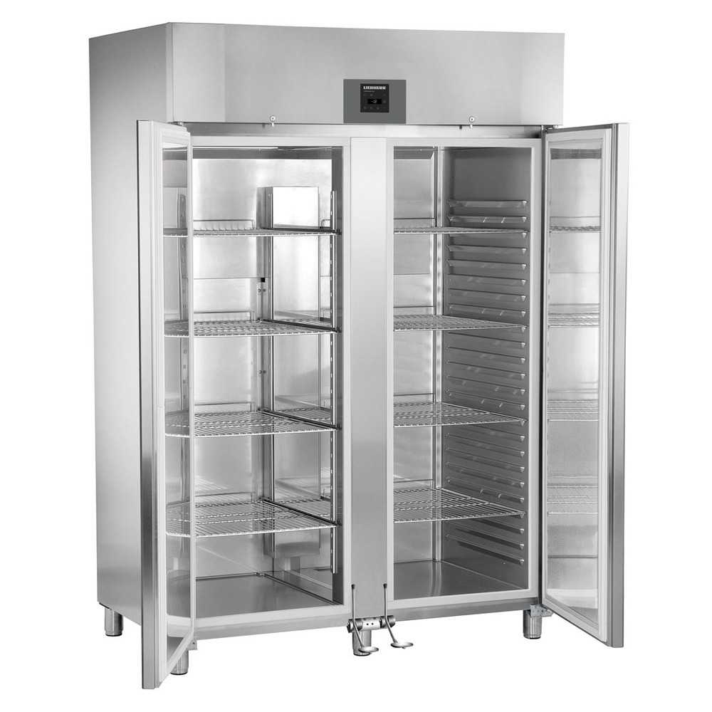 Congélateur INOX ventilé GN 2/1 LIEBHERR électronique deux portes double