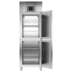 Ventilated INOX freezer GN 2/1 LIEBHERR electronic two doors single