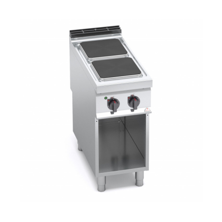 Cuisinière électrique autoportante 2 feux MAXIMA 900