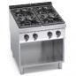MAXIMA 900 standing gas cooker with 4 burners