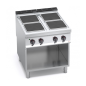 Electric standing cooker with 4 burners MAXIMA 900 Electric standing cooker with 4 burners MAXIMA 900