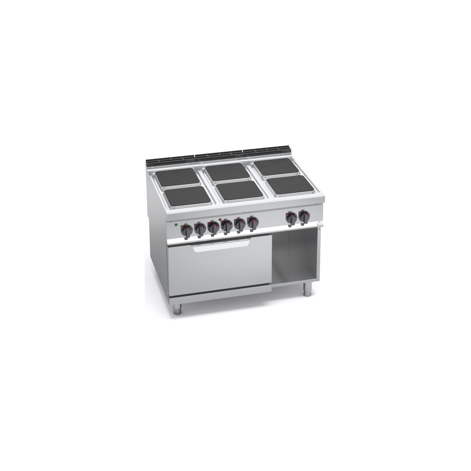 Cuisinière électrique 6 feux MAXIMA 900 avec four