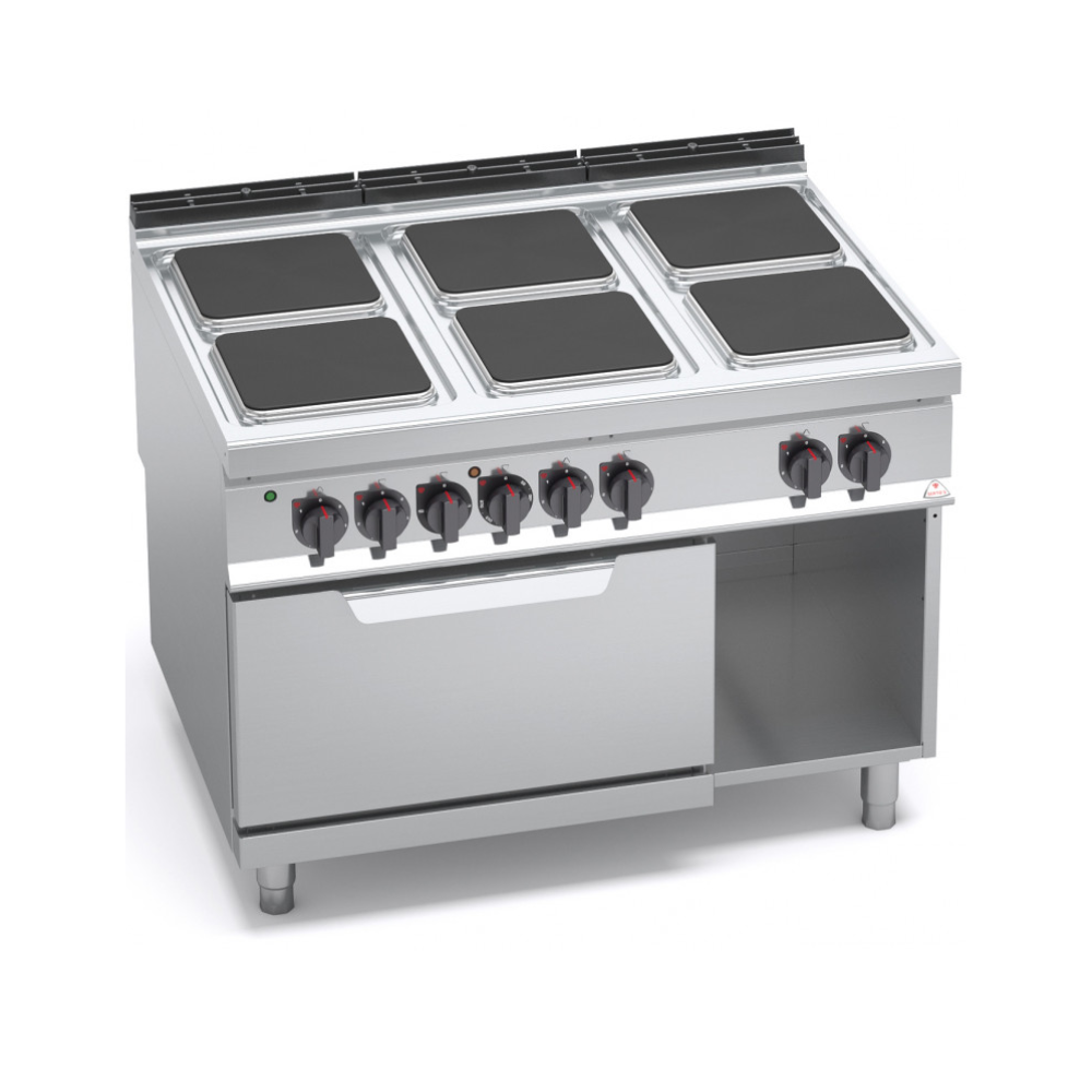 Cuina elèctrica de 6 focs MAXIMA 900 amb Forn