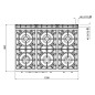 Cocina 6 fuegos a gas MAXIMA 900 con horno a gas GN 2/1