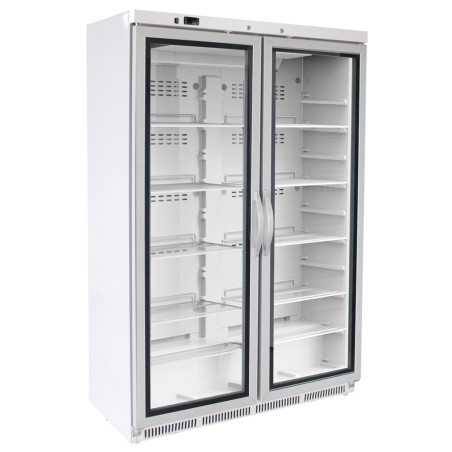 Nevera amb portes de vidre industrial doble 744 litres