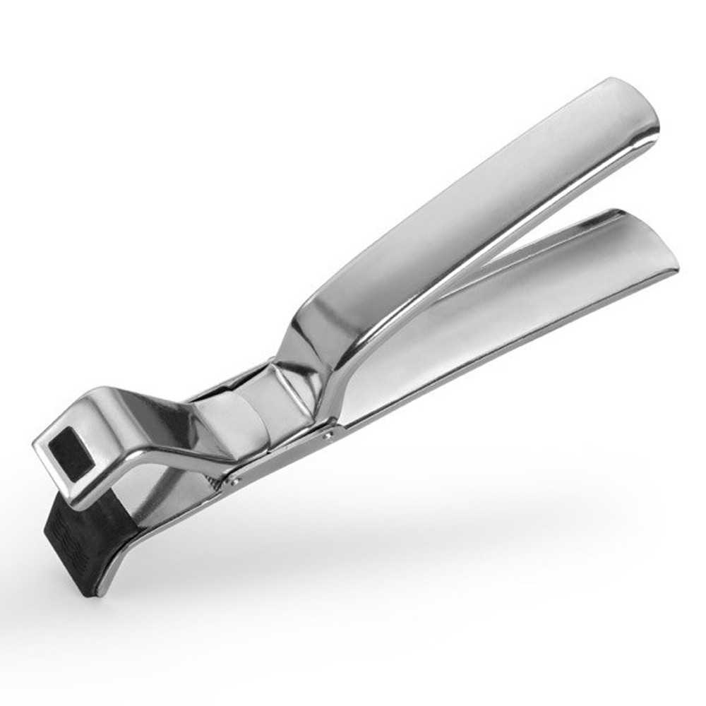 Pinza rustidera profesional con protección de silicona para horno brasa