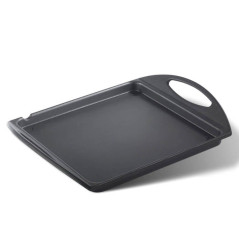 Graella plana amb nanses 25 x 25 per a forn i barbacoa