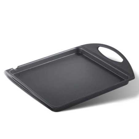 Graella plana amb nanses 25 x 25 per a forn i barbacoa