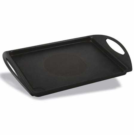 Grille plate avec poignées 34 x 26 pour four et barbecue