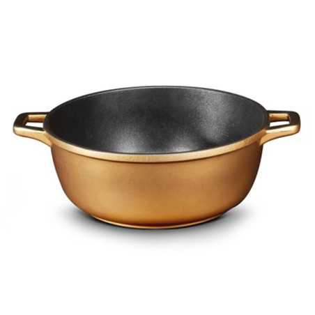 Cazuelas altas industriales color bronce para horno