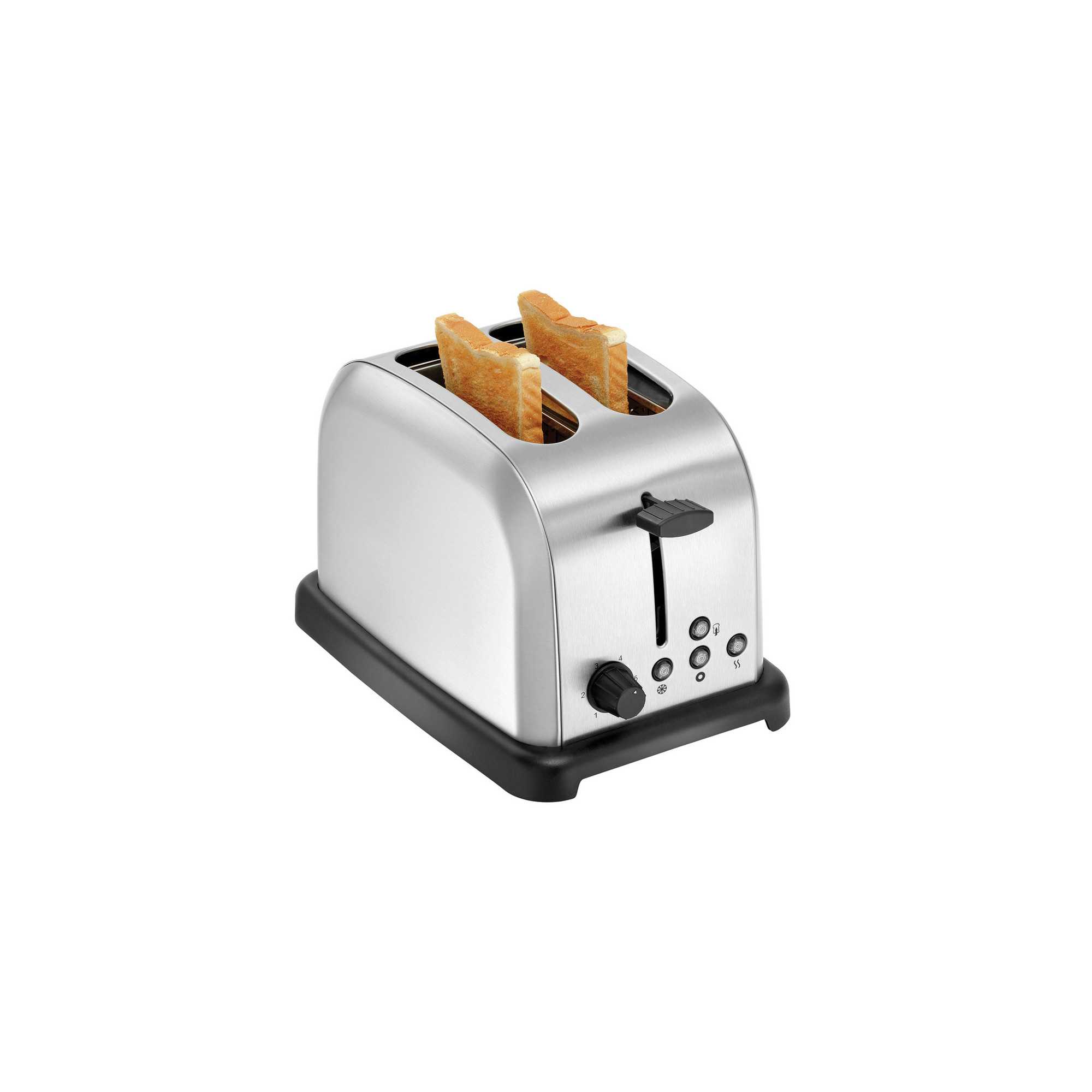 Tostadora profesional multifunción con 2 ranuras