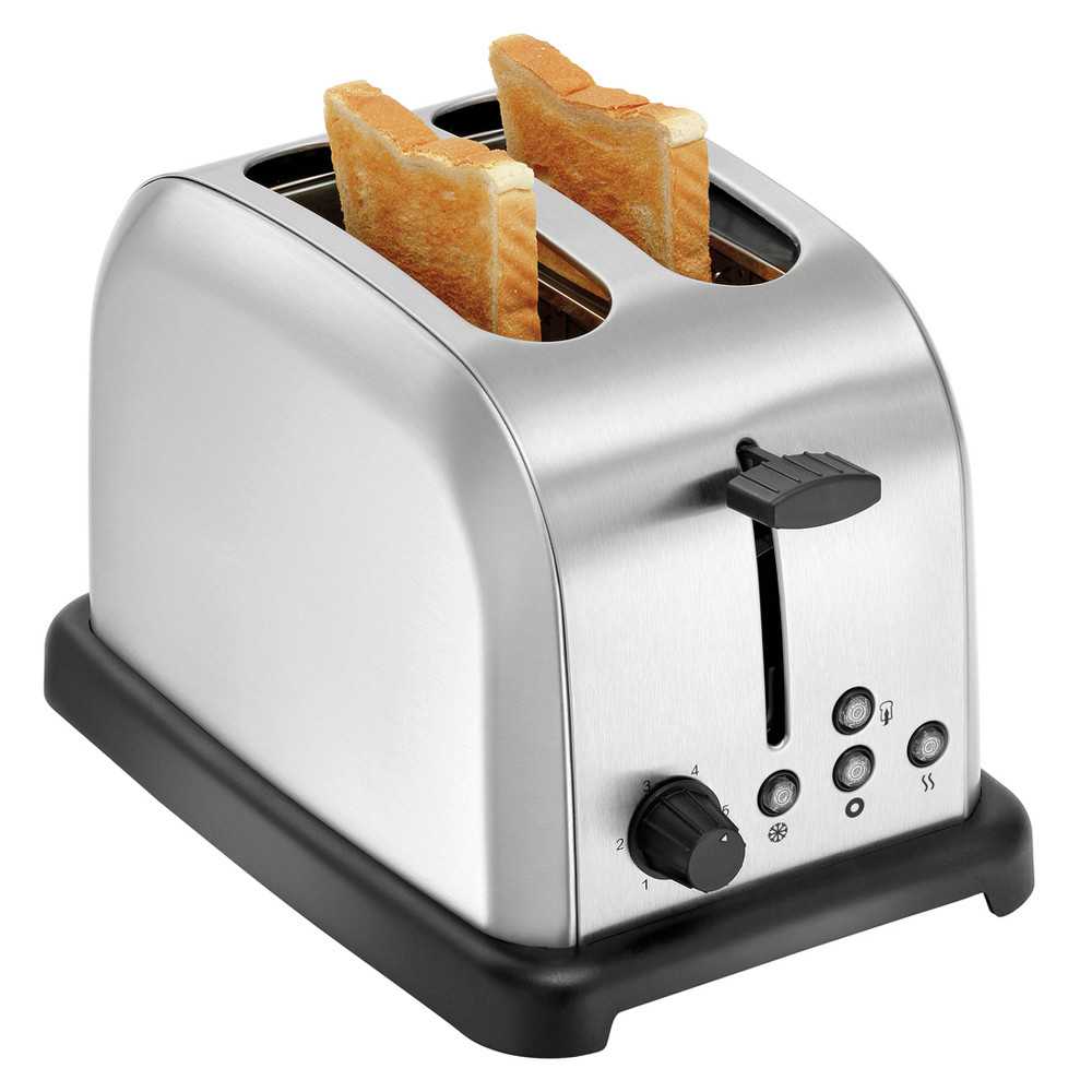 Professional multifunction toaster with 2 slots