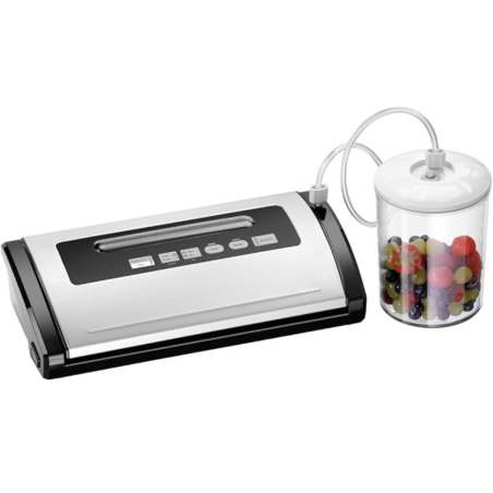 Machine à emballer sous vide professionnelle à usage domestique.