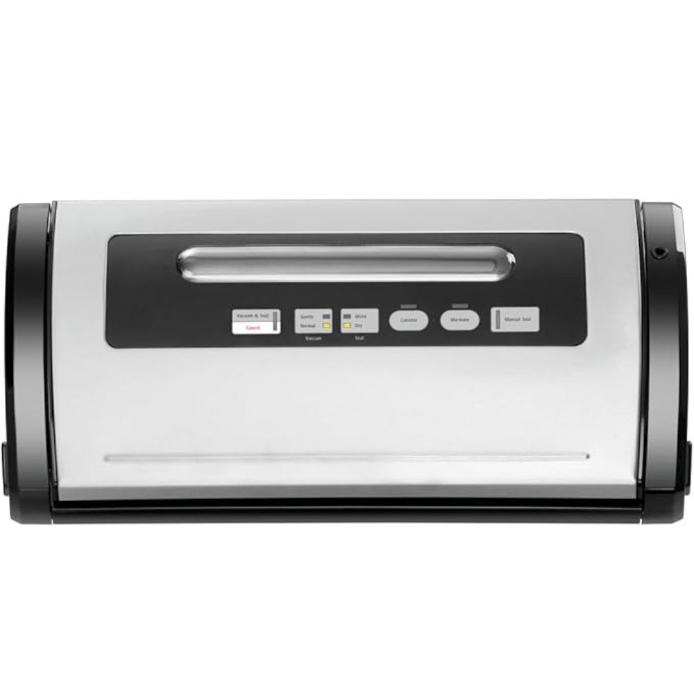 Tire-Bouchon Électrique Cuisinart CWO50U Rechargeable - Avec Machine à Emballer Sous Vide Gris Nuit