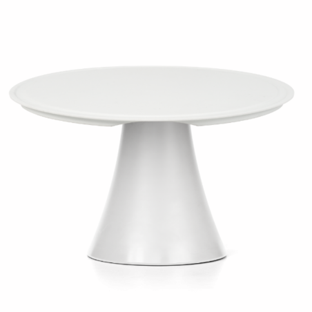 Estand blanc de melamina 10 cm