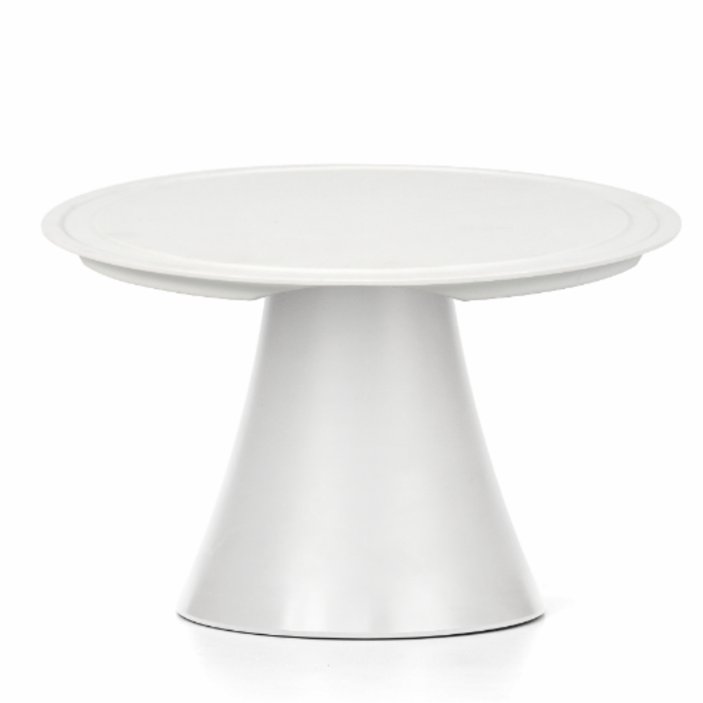 Estand blanc de melamina 18 cm