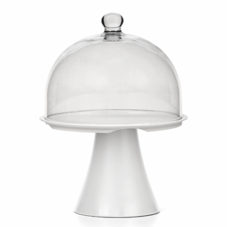 Estand blanc de melamina 18 cm