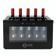Cava expositora de vino profesional pequeña