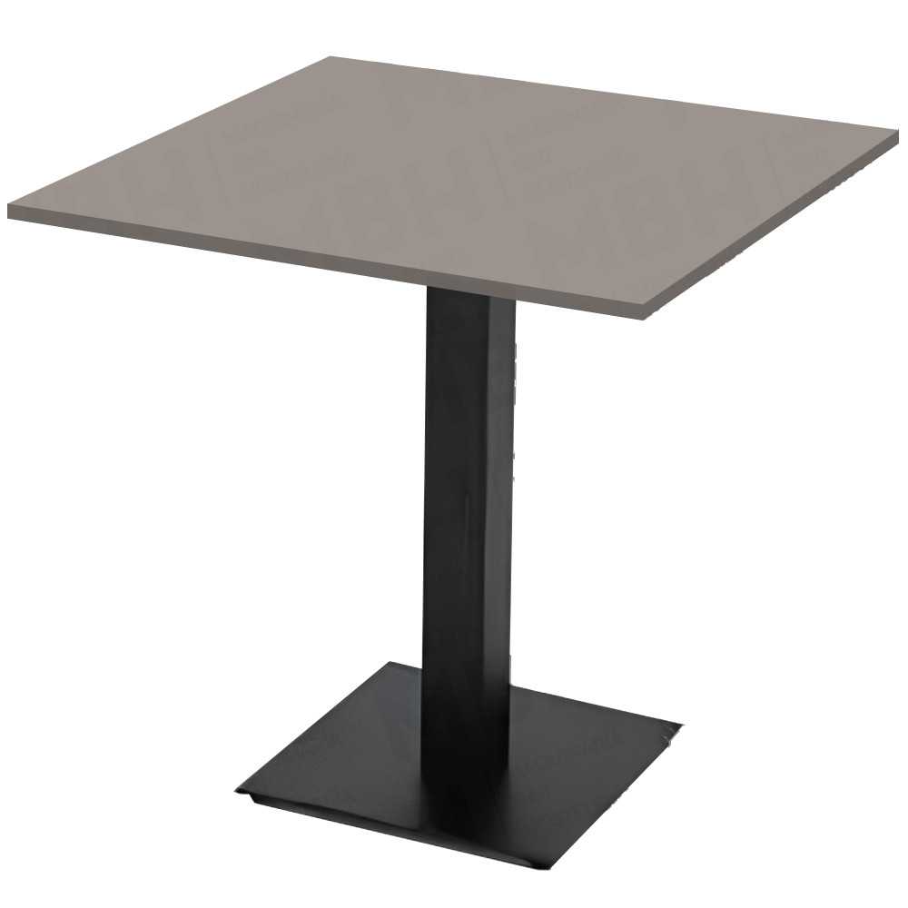 Mesas cuadradas COMPACTO PREMIUM de diferentes colores solidos y medidas para interior y exterior - Con Base Negra Cuadrada Mesas cuadradas COMPACTO PREMIUM de diferentes colores solidos y medidas para interior y exterior - Con Base Negra Cuadrada