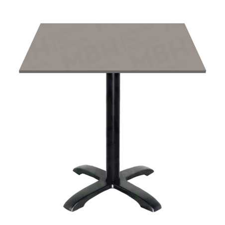 Taules quadrades COMPACTO PREMIUM de diferents colors solids i mides per a interiors i exteriors - amb base de potes