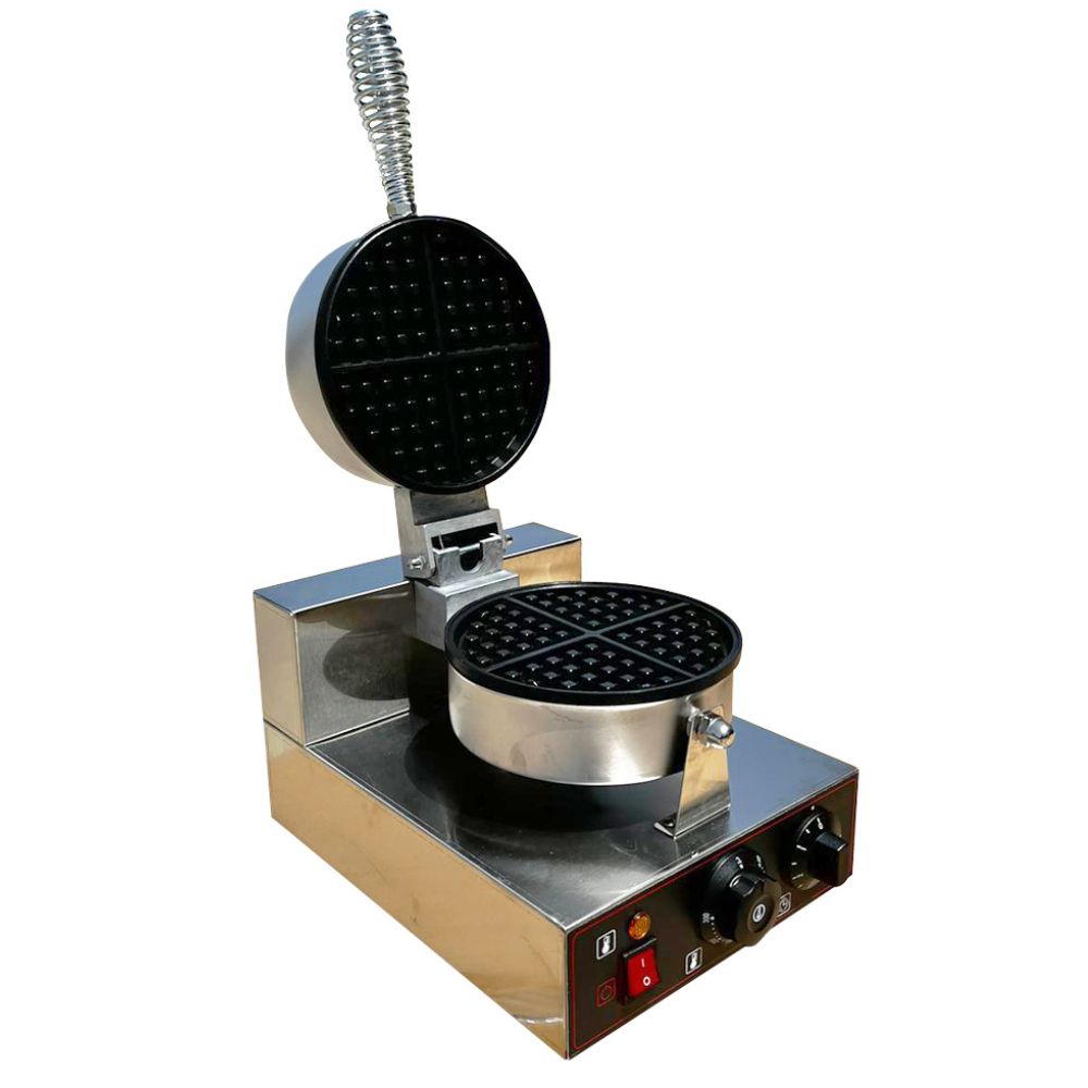 Gaufrier professionnel rond