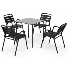 ALUMINUM TERRACE STRAIGHT CHAIR COLORS