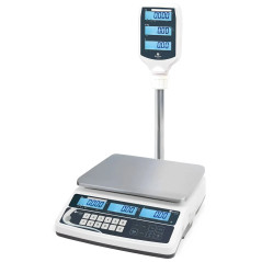 Balança comercial 30 kg amb TPV i panell