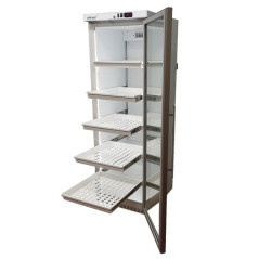 Refrigerated cabinet for pharmacy 460 liters removable drawers with small knock