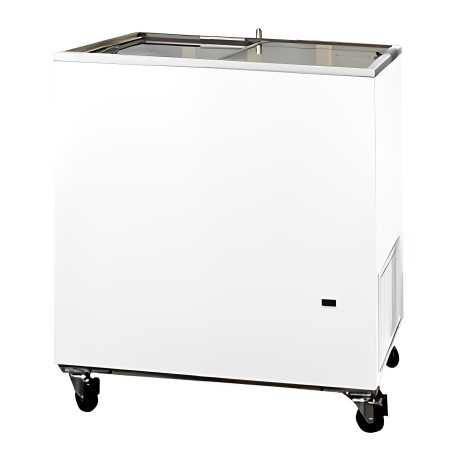 Commercial chest freezers with glass doors EDENOX